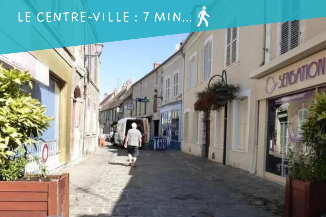 L'Emeraude Rez-De-Chaussee - Parking Prive -Zapart'Hotels Malesherbes Екстериор снимка